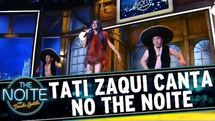Tati Zaqui canta no The Noite