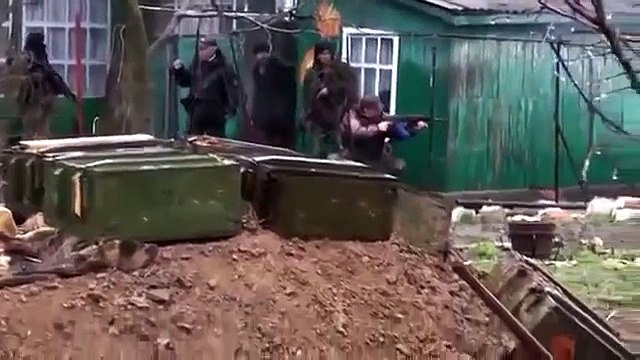 бой в Широкино Ополченцы против батальонов Азов, Донбасс и других радикалов