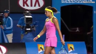 Petra Kvitova vs Madison Keys Australian Open 2015 Highlights