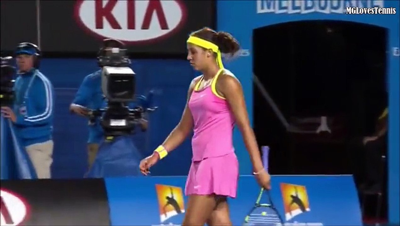 Petra Kvitova vs Madison Keys Australian Open 2015 Highlights