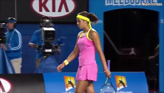 Petra Kvitova vs Madison Keys Australian Open 2015 Highlights