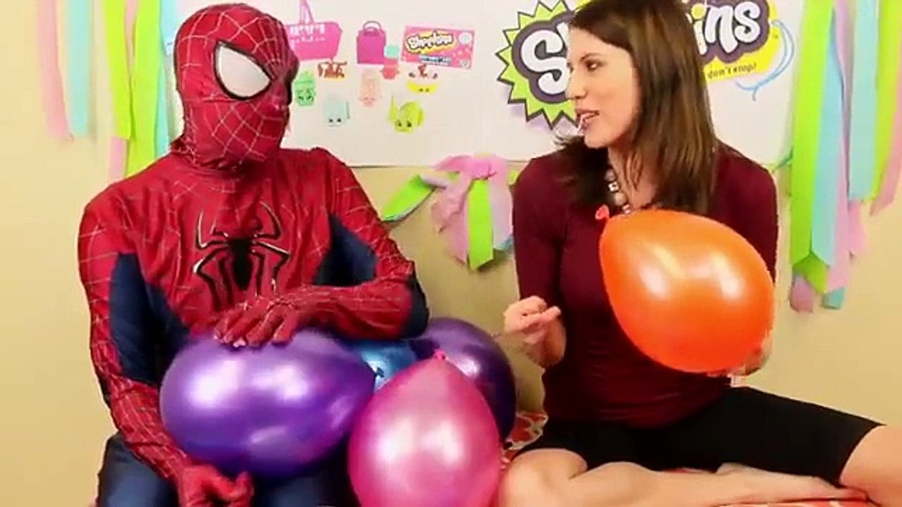 SURPRISE TOYS GIANT BALLOON DROP POP Shopkins CHALLENGE ✪ Gemma Stone, RARE Limited Editio