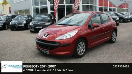 Annonce Occasion PEUGEOT 207 1.4 HDi70 Trendy 5p 2007