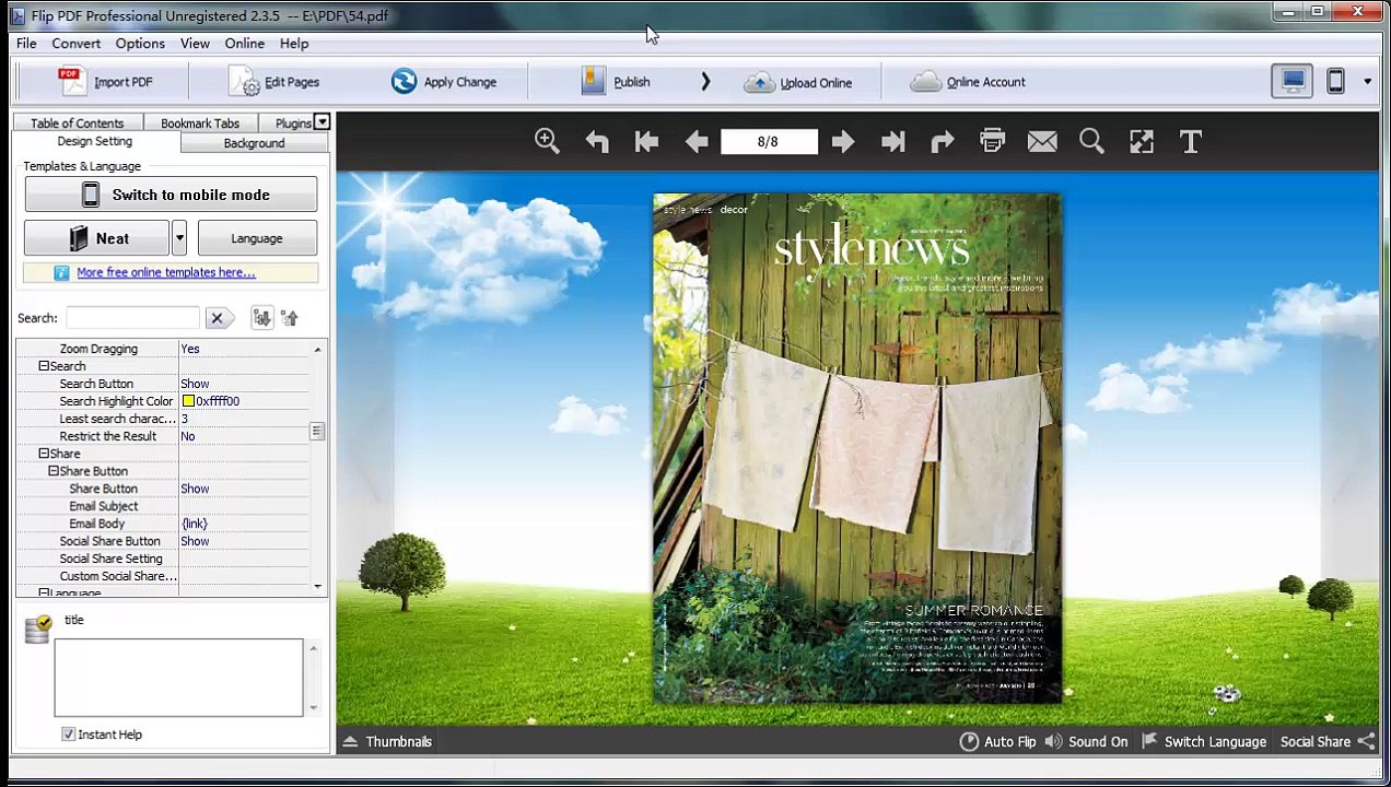 Stunning Free Flipbook Creator For Arouse the Audience