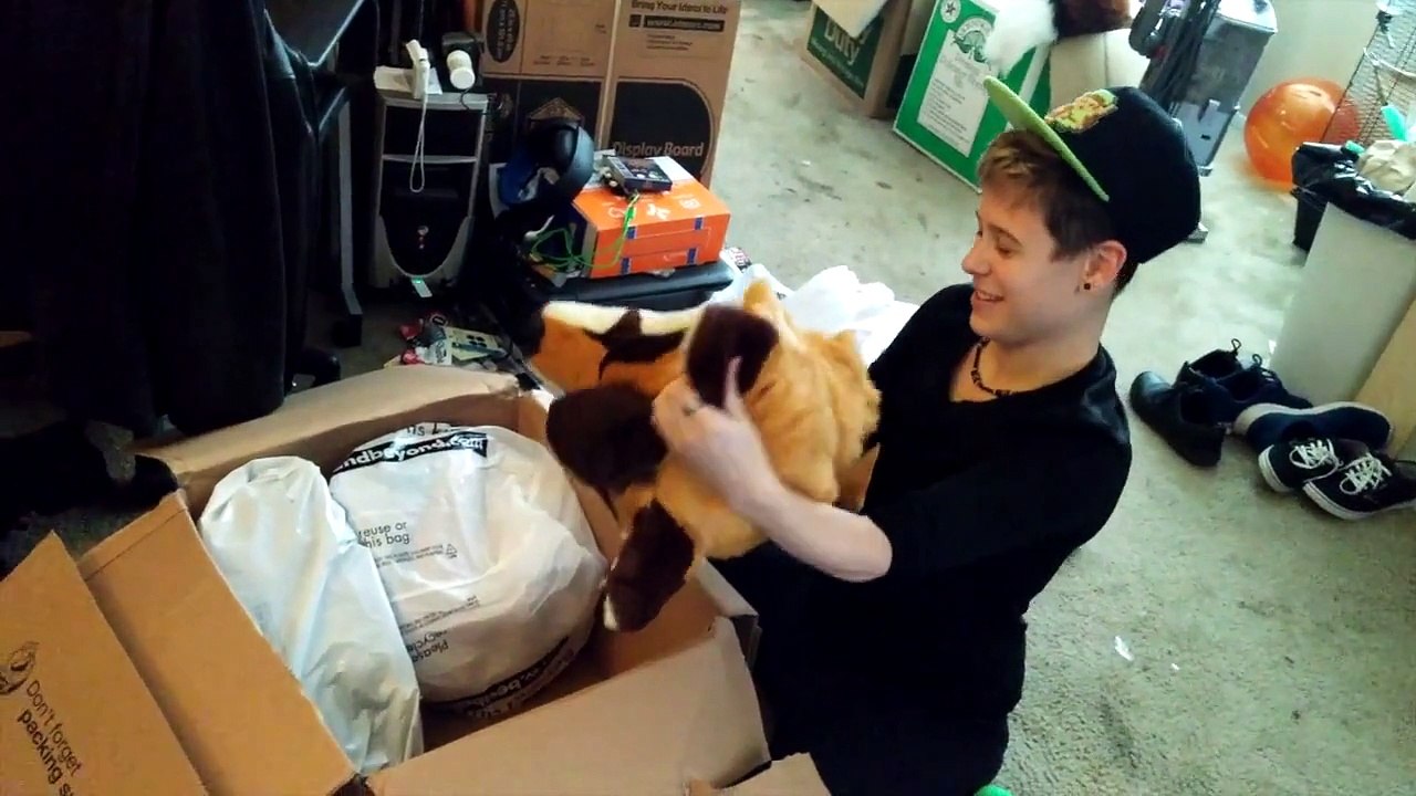 JETT FOX Fursuit Unboxing and Suit Up!