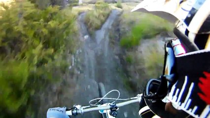 New Zealand (Queenstown) downhill mountain bike headcam highlights 2011/12 - Riders Retreat