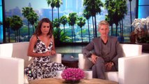 Lea Michele Guesses Celebrity Voices