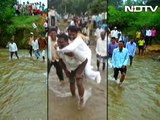Caught on camera: Jharkhand MLA rides piggyback on villager so his shoes don't get dirty