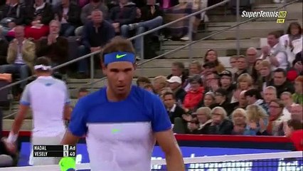 Rafael Nadal 2-0 Jiri Vesely