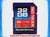 Delkin 32Gb SD Memory Card SDHC 163x