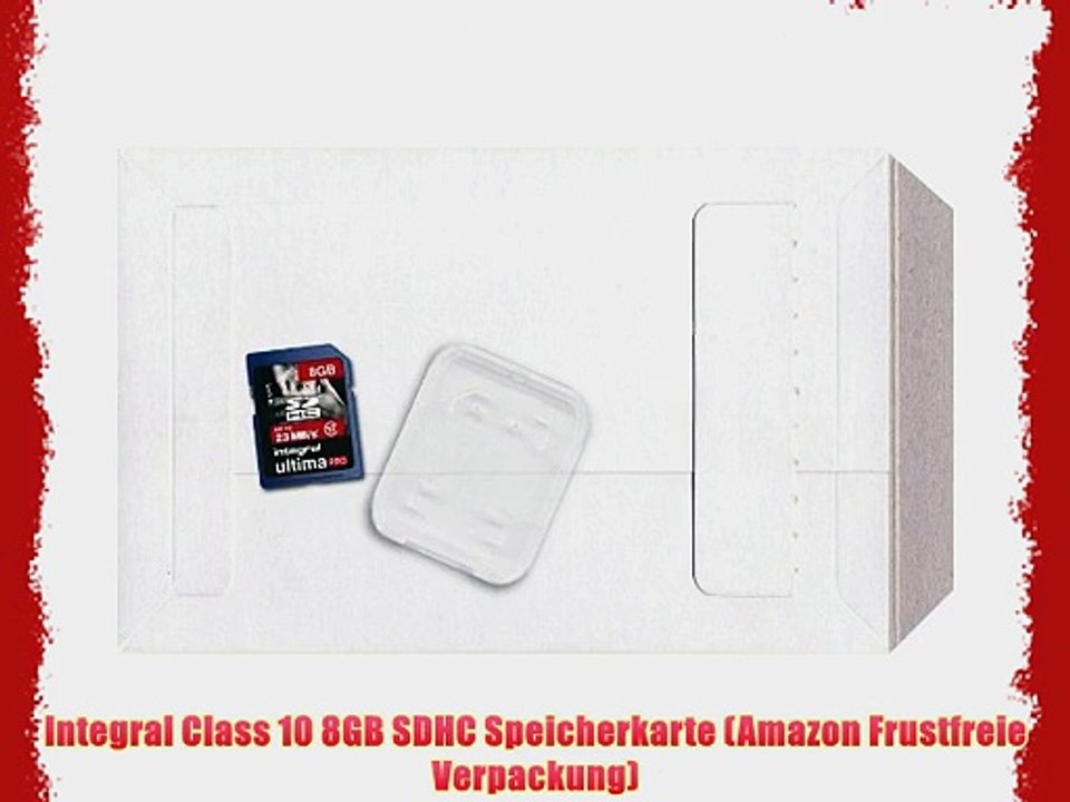 Integral Class 10 8GB SDHC Speicherkarte (Amazon Frustfreie Verpackung)