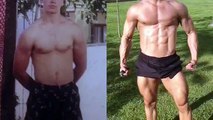 Antes e Depois - Musculação - Atleta Natural - Before and After Bodybuilding