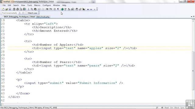 Web Design Debugging Techniques - Part 2