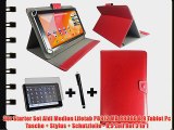 3er Starter Set Aldi Medion Lifetab P8912 MD 99066 89 Tablet Pc Tasche   Stylus   Schutzfolie