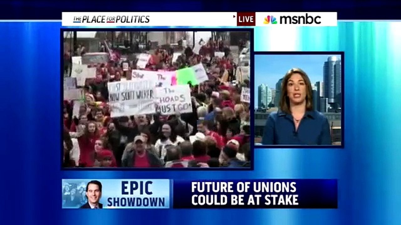 Naomi Klein talks to MSNBC about the Shock Doctrine, Wisconsin style