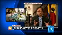 Metro Bogotá: Petro contundente y callando a RCN Noticias.