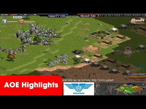 AOE Highlights, Quái vật Gunny cầm Yamato gộp 2 nhà Assyrian đối phương vào rồi thịt