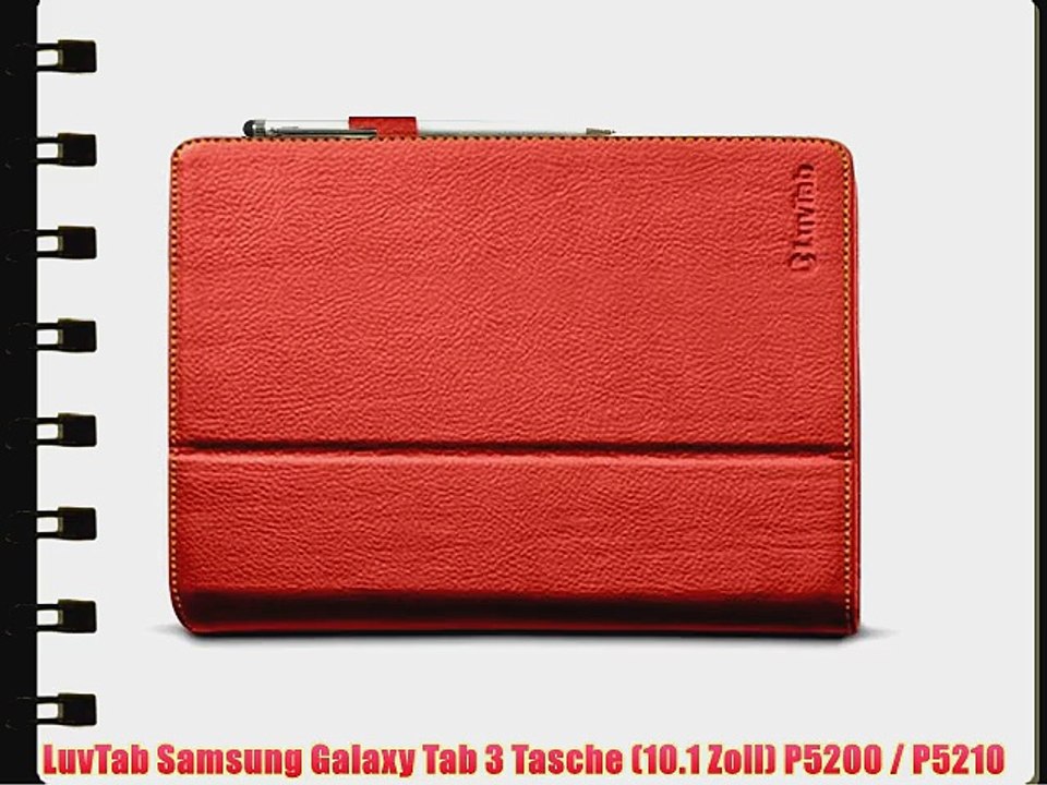 Samsung Galaxy Tab 3 (P5200 / P5210) 'Genius' Tasche Case H?lle (10. Zoll) Mit Aufsteller Funktion