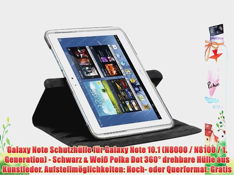 Galaxy Note Schutzh?lle f?r Galaxy Note 10.1 (N8000 / N8100 / 1. Generation) - Schwarz
