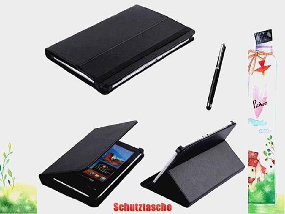 Rhaise Tolino Tab 7 7 Zoll Book / Bookcase Tasche Flip - Etui Case Cover im edlen Design mit
