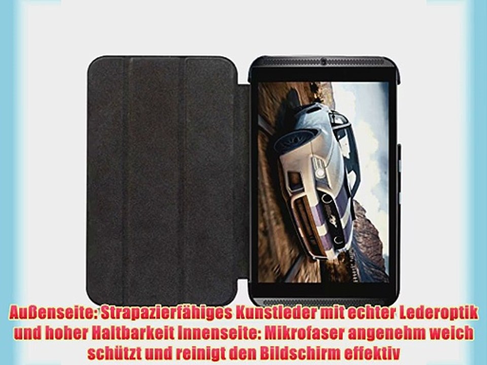 Leichtgewichtler Leder Tasche H?lle Schutzh?lle Case f?r Der neue NVIDIA SHIELD 8.0 8 Zoll