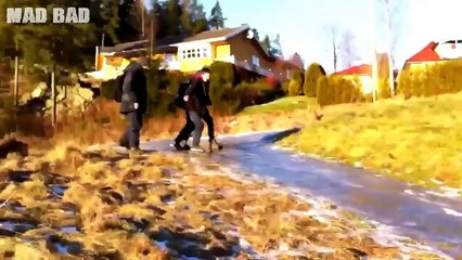 Funny People Falling on Ice Compilation [2015]