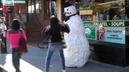 Funny Scary Snowman Prank Top 20 Reactions - Season 3