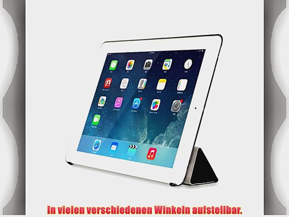 Jiam Zubeh?r Set f?r Apple iPad 2 / 3 / 4 D?nn Hinten Transparent Tablet Tasche Schutz H?lle