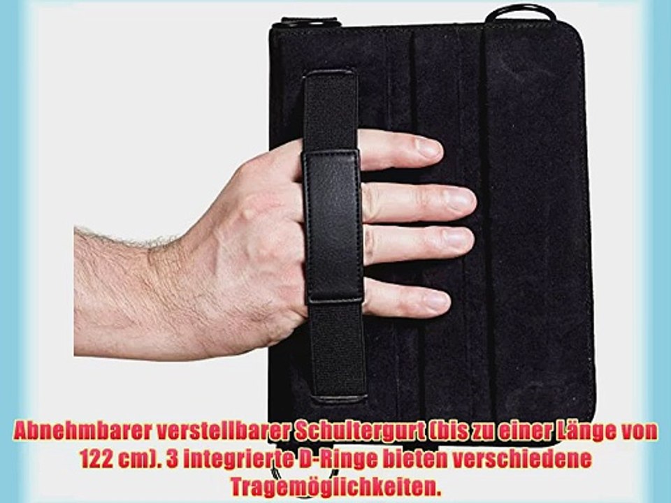 Cooper Cases(TM) Magic Carry Archos 70 / 70b / 79 / 80b Xenon Tablet Folioh?lle mit Schultergurt