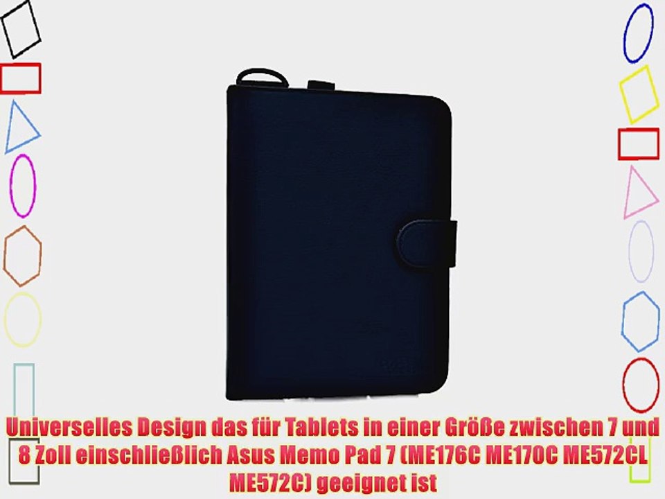 Cooper Cases(TM) Magic Carry Asus Memo Pad 7 (ME176C ME170C ME572CL ME572C) Tablet Folioh?lle