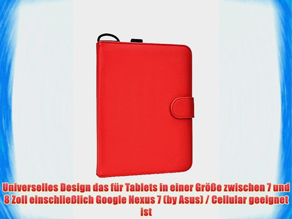 Cooper Cases(TM) Magic Carry Google Nexus 7 (by Asus) / Cellular Tablet Folioh?lle mit Schultergurt