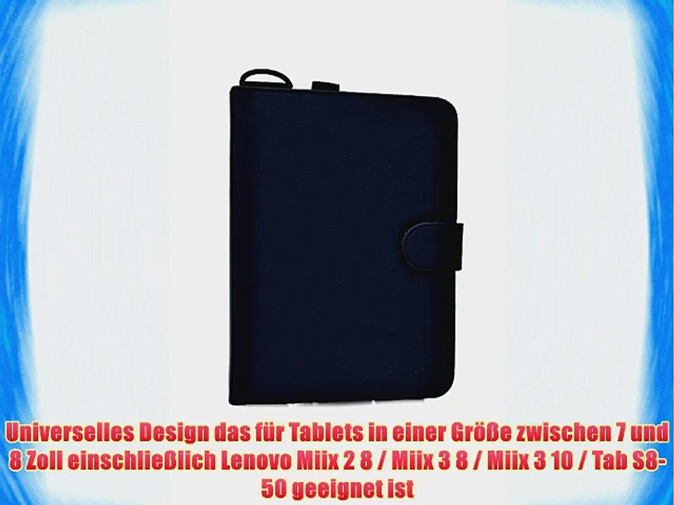 Cooper Cases(TM) Magic Carry Lenovo Miix 2 8 / Miix 3 8 / Miix 3 10 / Tab S8-50 Tablet Folioh?lle