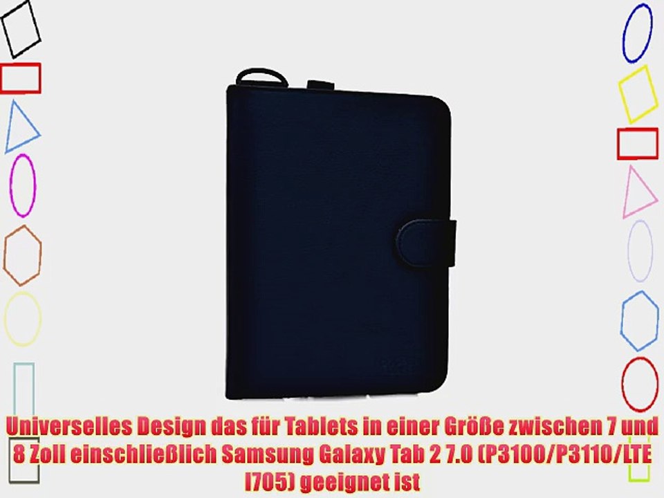 Cooper Cases(TM) Magic Carry Samsung Galaxy Tab 2 7.0 (P3100/P3110/LTE I705) Tablet Folioh?lle