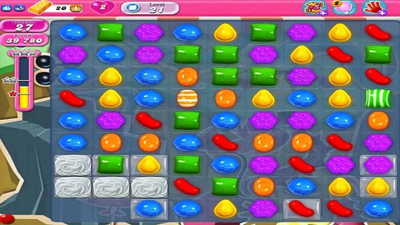 Candy Crush Saga Gameplay Level 21