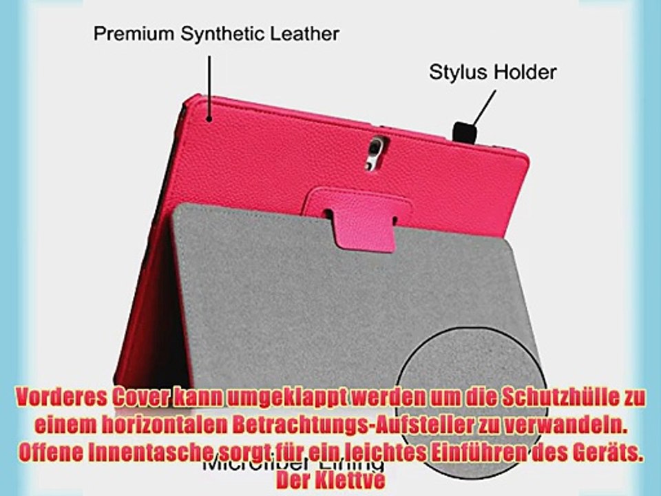 Fintie Samsung Galaxy Tab S 10.5 H?lle Case - Slim Fit Bookstyle PU Lederschutzh?lle Tasche