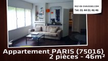 A vendre - appartement - PARIS (75016)  - 46m²