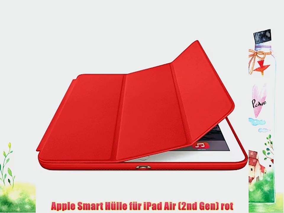Apple Smart H?lle f?r iPad Air (2nd Gen) rot