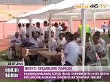 Kahramanmaraş Sütçü İmam Üniversitesi (KSÜ) BESYO bölümüne alınacak öğrenciler sı