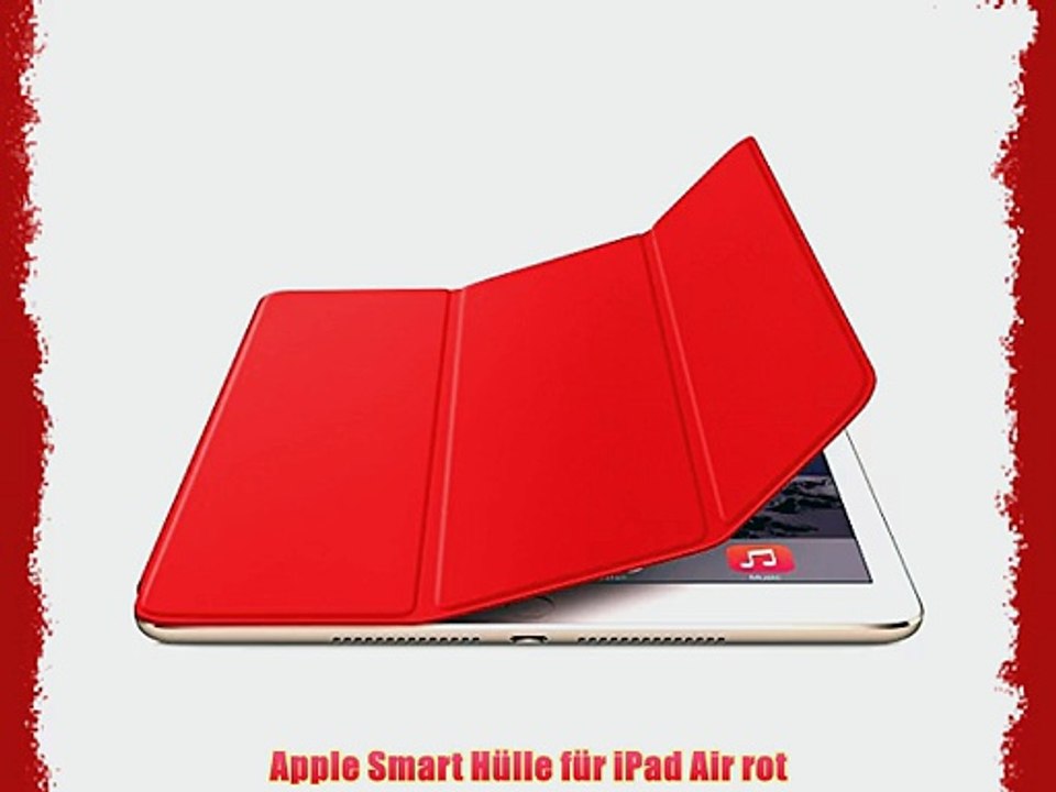 Apple Smart H?lle f?r iPad Air rot