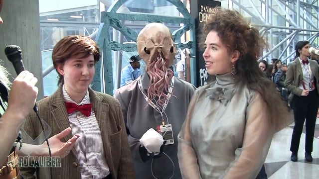 Doctor Who, The Ood and The Tardis Cosplay - NYCC 2012