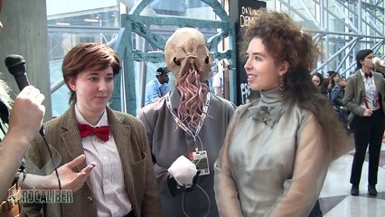 Doctor Who, The Ood and The Tardis Cosplay - NYCC 2012