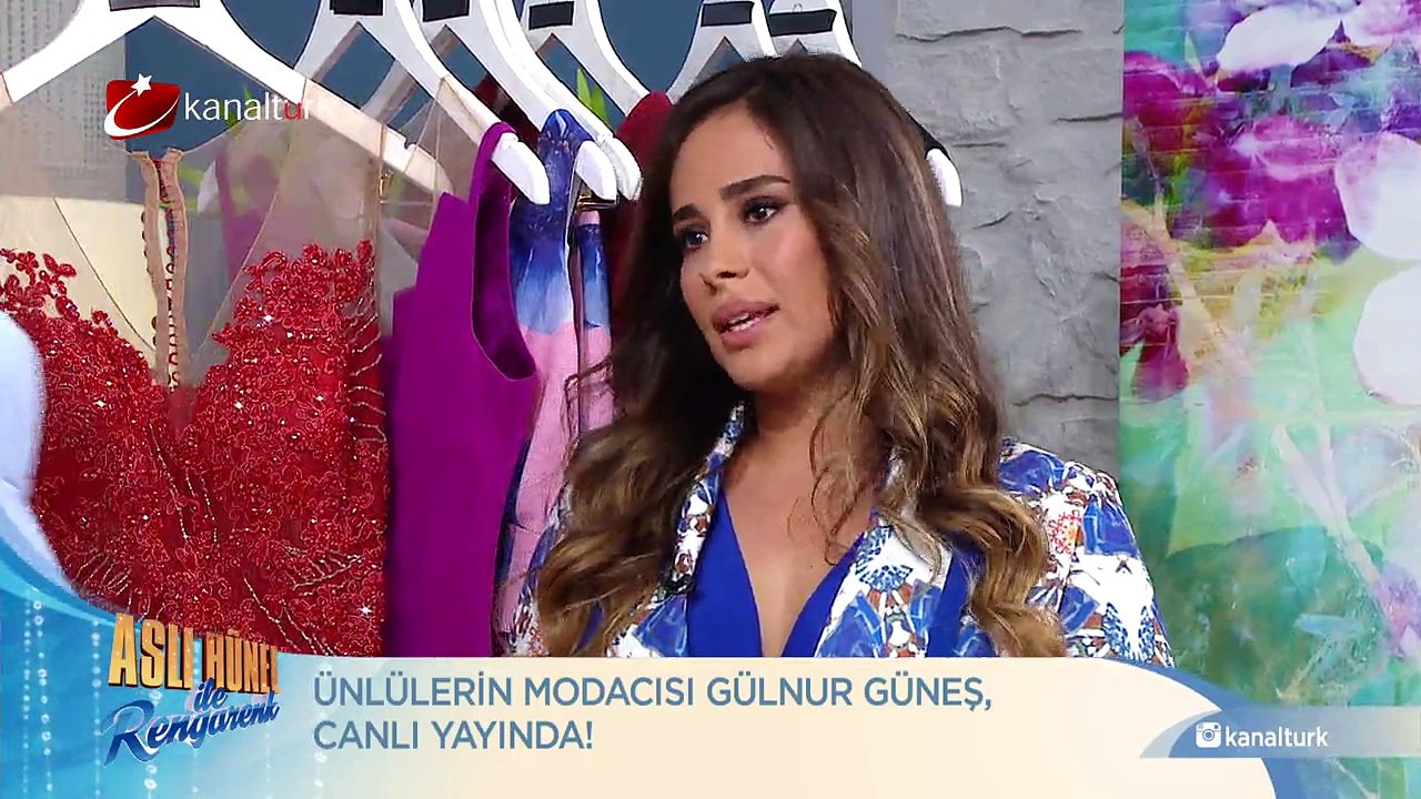 Ünlülerin modacısı Gülnur Güneş, 2015 trendlerini "Aslı Hünel İle Rengarenk"te açıkladı!