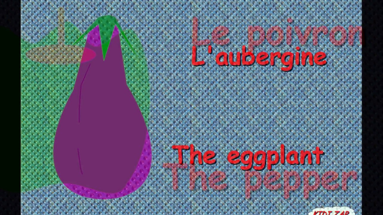 Apprendre les légumes en anglais, the vegetables