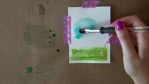 Saturday Stamp Day - Yappy Birthday (Mama Elephant Playful Pups + Watercoloring)