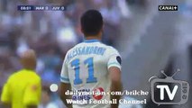 Alessandrini Fantastic Shot hit the Post - Marseille vs Juventus - Friendly 01.08.2015