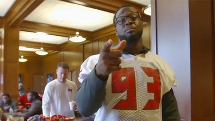 Gerald McCoy gives tour of Bucs' facility