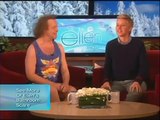 Ellen scares Richard Simmons on her show