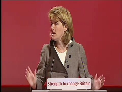 Ruth Kelly speaks to Conference