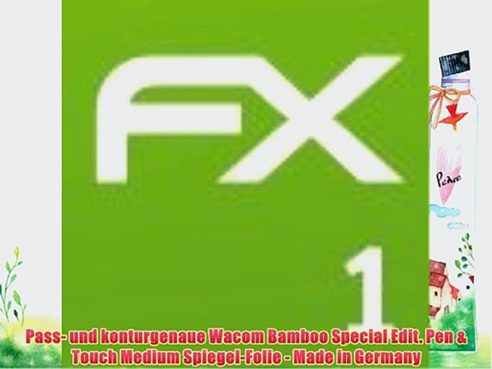 atFoliX Spiegel-Folie Wacom Bamboo Special Edit. Pen