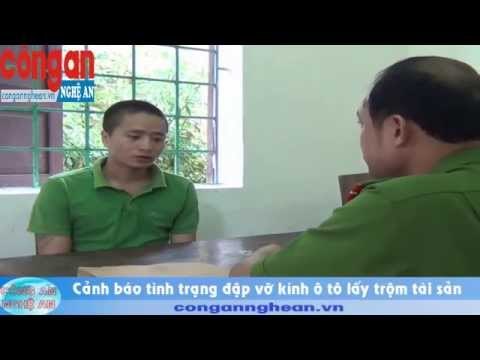 Cảnh báo tình trạng đặp vỡ kính ôtô lấy trộm tài sản